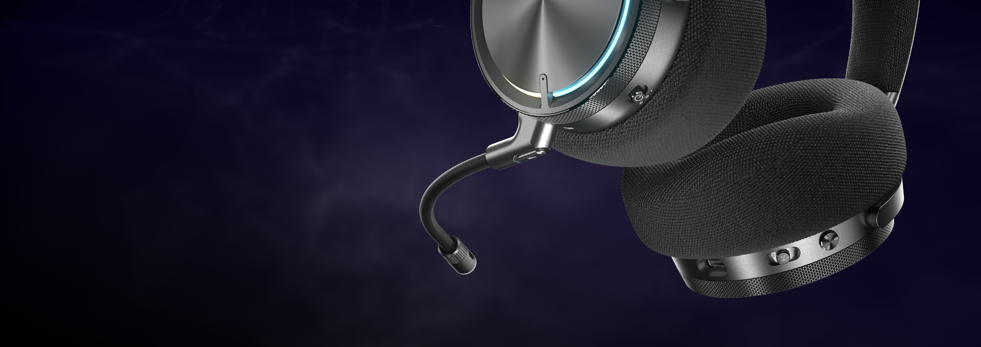 VIRTUOSO MAX ワイヤレス ゲーミングヘッドセット、シルバー